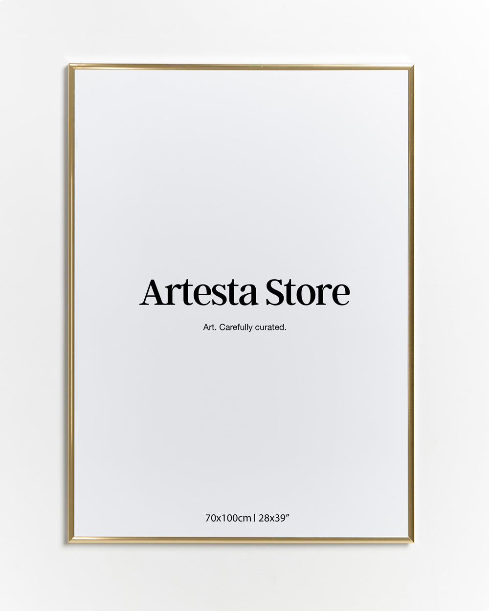 Gold frame 70x100cm