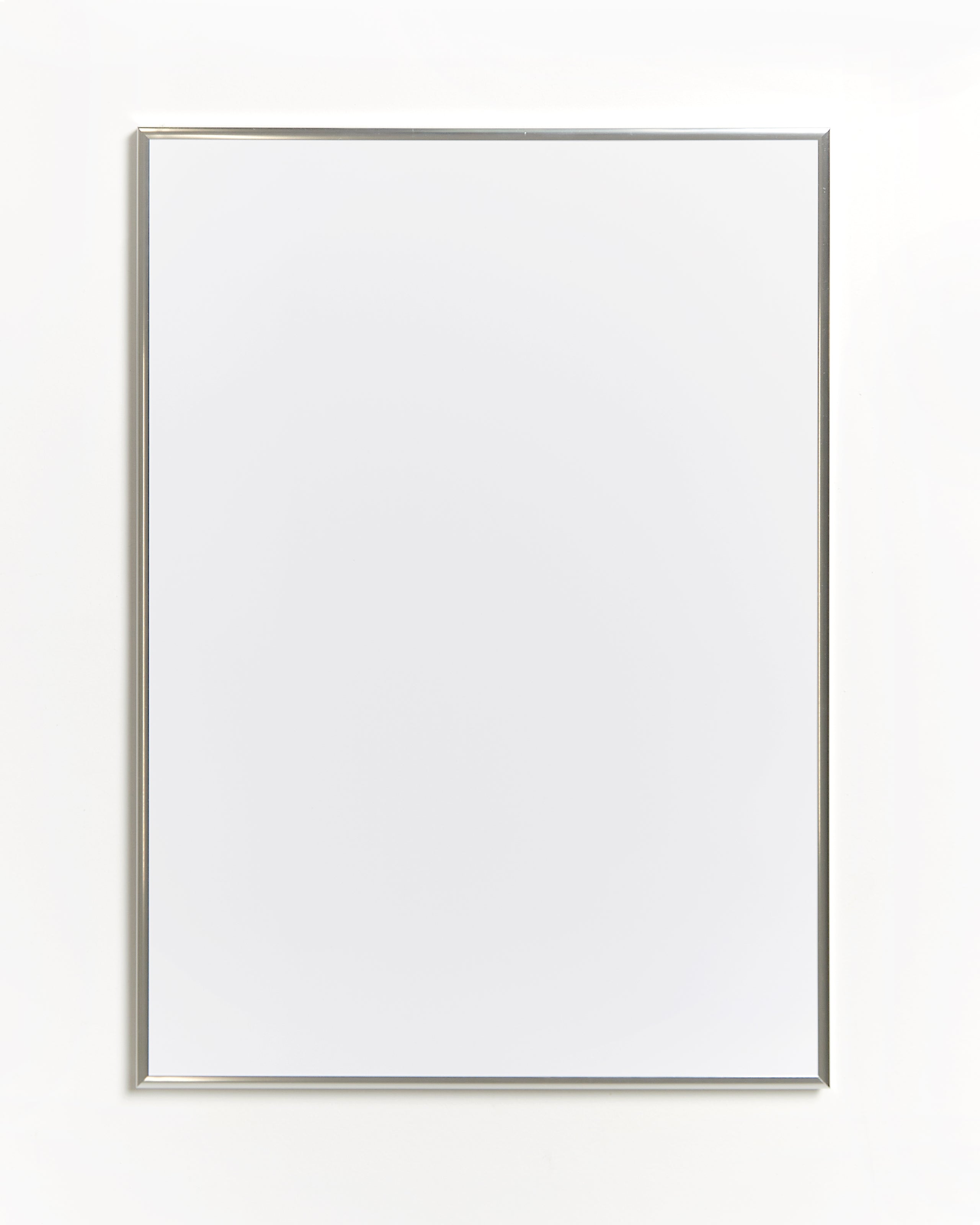 Silver frame 50x50cm
