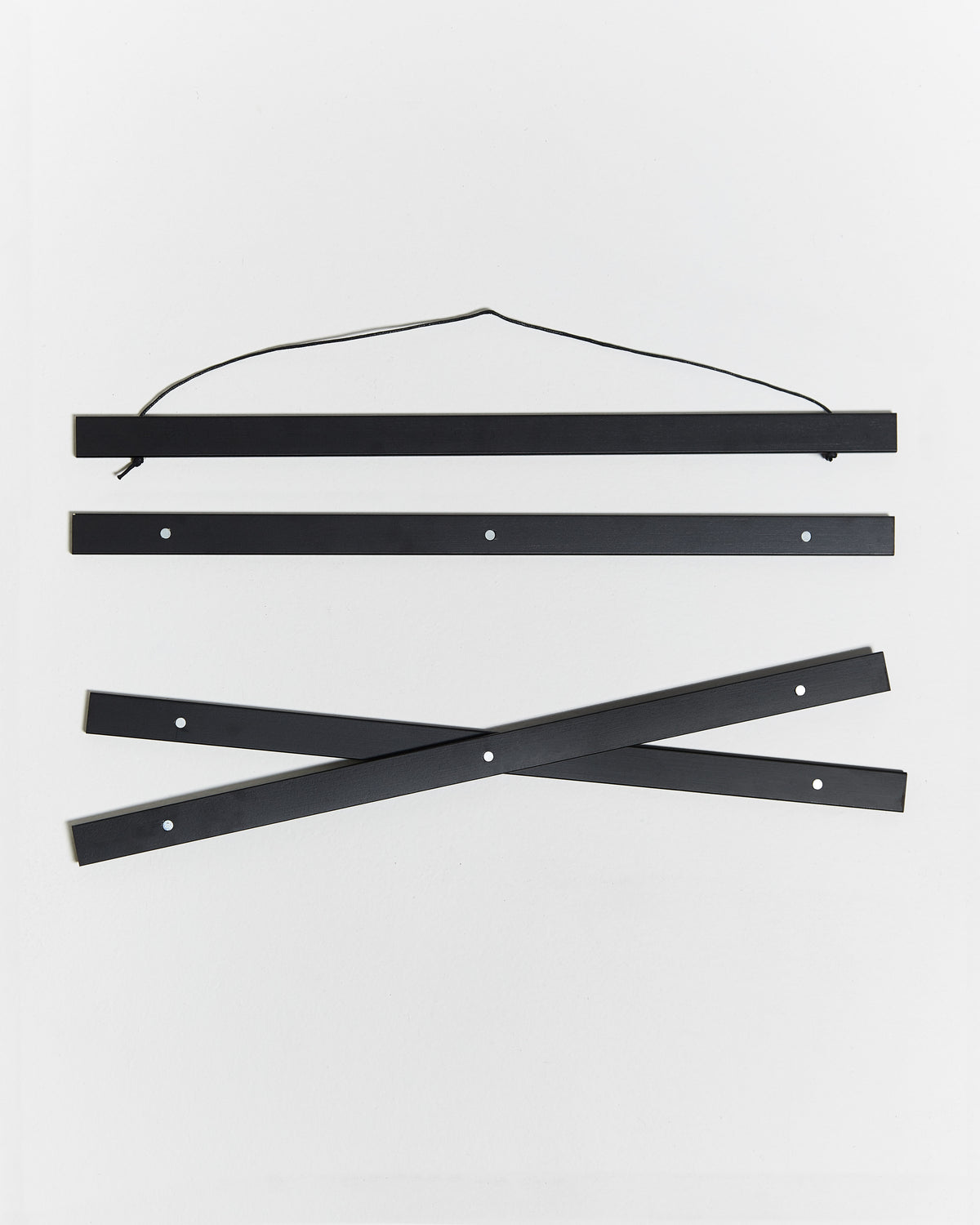 Magnetic oak wooden poster hanger, 20cm