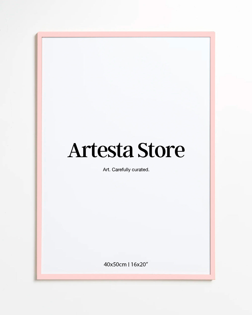 Frame pastel pink 40x50